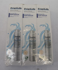 Lot of 3 FrigiLife Refrigerator Water Filter Cartridges Replacement RWF5800A