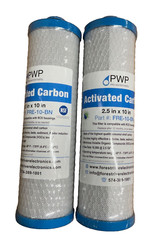 2PK PWP RV FRE-10-BN Water Filter 2.5″ x 10″ Activated Carbon Replaces KW1