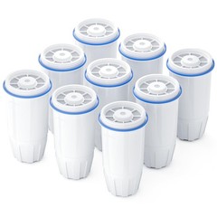9 Pack- Water Filter Replacement for Z-ero Water Pitchers and Dispenser, ZR-001