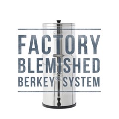 Blemished Berkey Water Filter Systems – Travel, Big, Royal, Imperial, Crown, Go
