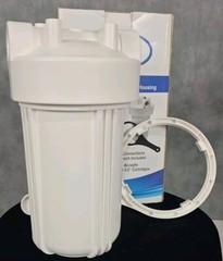 Sterling Water Treatment White Sump Filter Housing HJ10-1 New