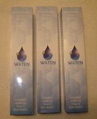 3 Pk Waten H20 4396841 *4396710 Water Replacement Filter 3 EDR3RXD1 New Sealed