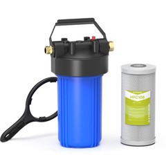 HHB10 RV Water Filter System with 0.2 Micron 2-in-1 Composite Filter, Removes…