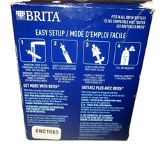 (4)- Brita Water Bottle Replacement Filters Open Box 8N21065