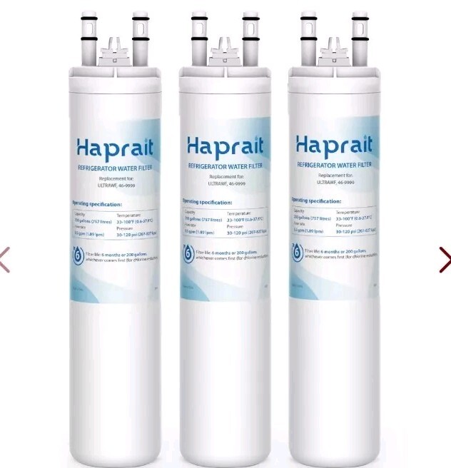 3pkHaprait HP005 Replacement ULTRAWF, Pure Source Ultra, Kenmore 9999, 469999..