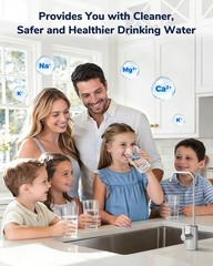 Ecoviva 1000GPD UnderSink Reverse Osmosis Water Filter Filtration System