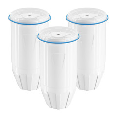 3 Pack Water Filter Replacement Fit for Zero Pitcher and Dispenser ZR-001 ZR-004