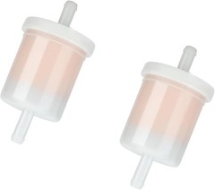 2-Pack 5/16 Inline Diesel Fuel Filter for Kubota – Replacement Part