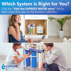 Express Water Carbon, Heavy Metal, and Anti-Scale Whole House Water Filtration