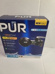 PUR Maxion Kitchen Faucet Water Reduce Chlorine with 2 New Filters, See Details