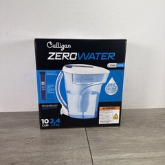 Culligan with ZeroWater Technology 10 Cup Water Filter Pitcher 5-Stage Advanced