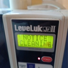 Enagic Leveluk Jr II Kangen Water Ionizer Machine Countertop Filter UNTESTED