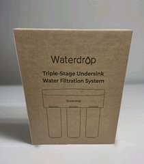 Waterdrop Triple Stage Undersink Water Filtration System WD-TSA-UF – Brand New
