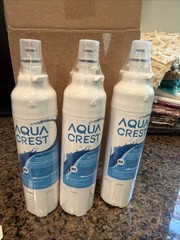 Aqua Crest AQF-FF20 Water Filters 3 Pack – Brand New in Shrink Wrap/Box for LG