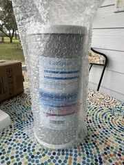 NEW Whole House Carbon Block Water Single Filter GeekPure BC10-BB-5 4.5″x10″ NIB