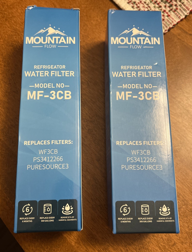 Two Mountain Flow Water Filter Model MF-3CB for WF3CB, PS2412266, Puresource3