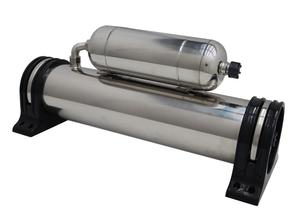 Vertical Stainless Steel Water Purifier Household Double Filter 1000L/H