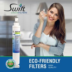 SGF-W10 Fits for Whrlpool 4396701 EDR6D1 Refrigerator Water Filter (6 Pack)
