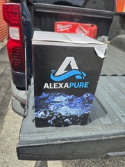 NEW – Alexapure Countertop Gravity Water Filtration System Stainless Steel