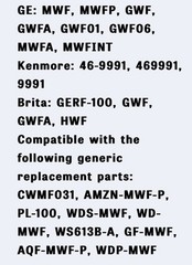 Mist Fits GE MWF EBL7771 CWMF031 PL-100 PF8 Kenmore FREE SHIP Brand NEW