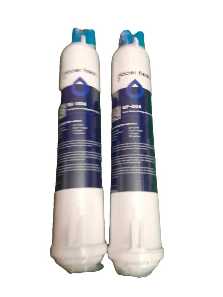 2-Pack Glacier Fresh GF-004 Ice Water Refrigerator Filter