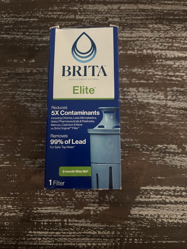 Brita Elite Longlast Replacement Filter for Pitchers & Dispensers NEW 1 Pack