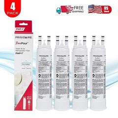4 Pack Frigidaire PWF-1 FPPWFU01 Genuine Refrige PurePour Water Filter NewSealed
