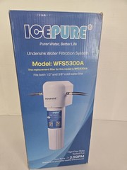 Ice Pure Undersink Water Filtration System Model #WFS5300A FREE SHIPPING