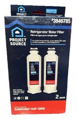 Project Source 3846785 Refrigerator Water Filter S-4-2 Fits Samsung HAF-QINS (2)