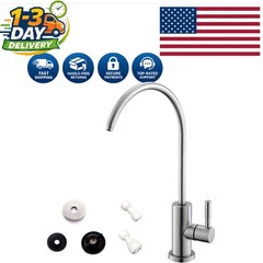 Stainless Steel GOOSENECK Filter Faucet with Easy Install & Leak-proof Design