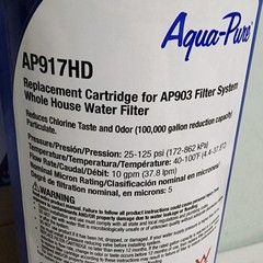 AP917HD-S AP904 Water Filter Replacement, Whole House Sanitary Quick Change READ