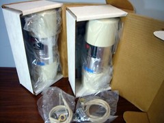 Set 2 NSA Bacteriostatic Water Treatment Filter COUNTERTOP UNIT 50C NEW NOS 5000