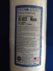 HYDRO CURE DELUXE DG 50/25 BIG BLUE 20″x4.5″ SEDIMENT FILTER – 2 FILTERS