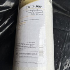 Pentek DGD-5005 10 x 4.5 Whole House Dual Gradient Density Spun Sediment Filter