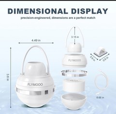 FLYMOOO Bath Filter for Tub, Bathtub Faucet Water Filter with 8 Stages 2,500…