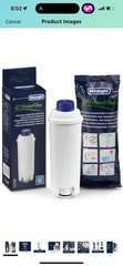 DeLonghi Water Filter DLSC002 Single Pack