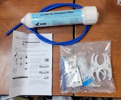 NEW! Watts 105377 Alkaline Replacement Water Filter w- 1/4″ Quick Connects