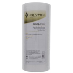 Pentek DGD-5005 10 x 4.5 Whole House Dual Gradient Density Spun Sediment Filter
