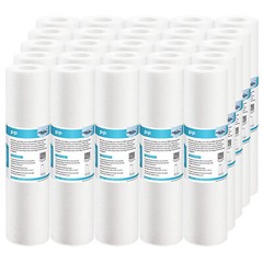 Sediment Melt Blown Water Filter Cartridge Standard 2.5″ x 10″ 5 Micron 25 Pack