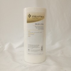 Pentek DGD-2501 Dual Gradient Density Spun Polypropylene Filter Cartridge