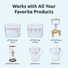 Fresh Alkaline Hydration with PH001 Ultra Water Filter, 96 Gallons, 1-Pack