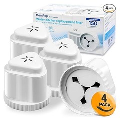 4 New OemRep Replacement Water Pitcher Filters for Epic Apitchers — Sealed