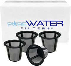 Pack of 4 Filter Basket Replacements Designed to Be Compatible with Keurig My K-