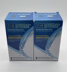 ICEPURE RWF0100A Water Filter Fit For kenmore 46-9890 LG LT500p ADQ72910911, 2P