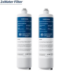 10-2x White For Bosch Ultra Clarity Pro BORPLFTR50 WFC100MF Water Filter US