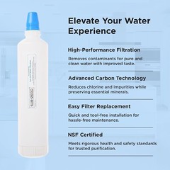 Sub-Zero 4204490 Refrigerator Water Filter Replacement Cartridge 2 Pack