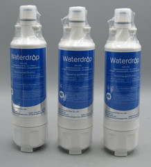 Lot of 3 Waterdrop Refrigerator Water Filter WD-F32 NEW SEALED Fits LG LT700P
