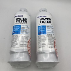 NEW Samsung 2-Pack Genuine HAF-QIN/EXP Refrigerator Water Filters. Sealed