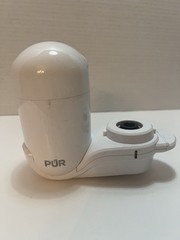 PUR FM3333B White Vertical Mount Faucet Water Filtration System Lead Reducing