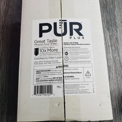 PUR PLUS FM-3700B Water Faucet Filtration System – Vertical Mount, Chrome